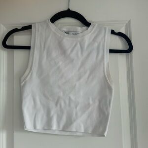 Zara High Neck Tank